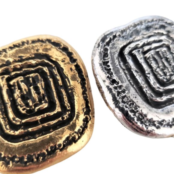 D'Orlan vintage gold & silver brooches - Picture 2 of 10